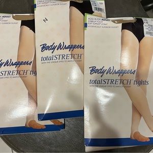 3 pairs of tights Body Wrappers